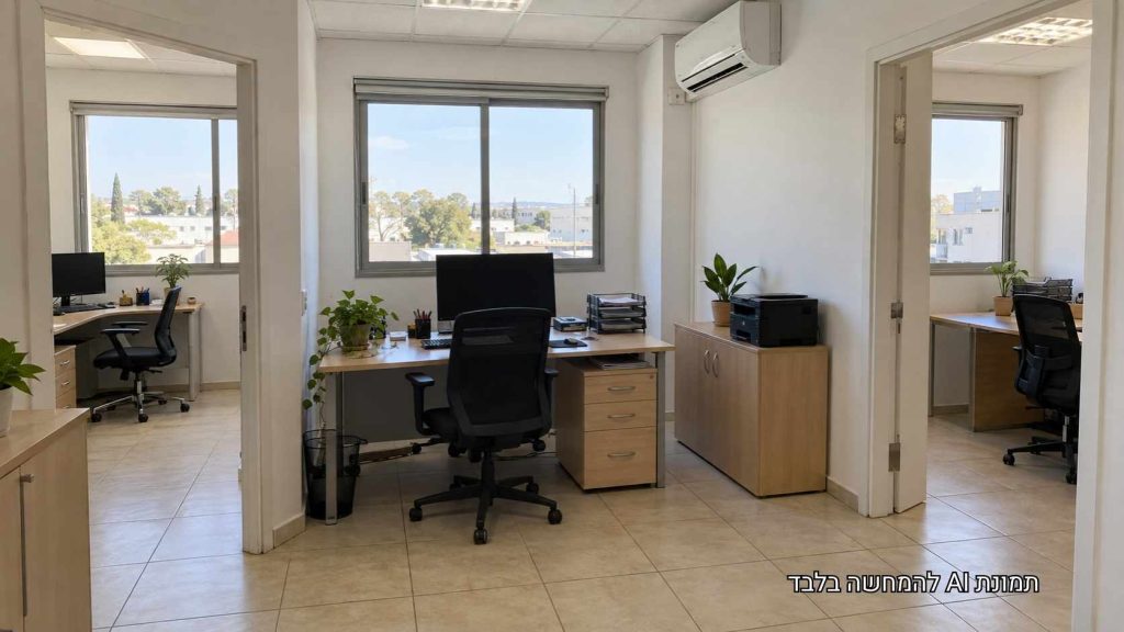 כ-50 מ"ר להשכרה בבניין מבוקש בא.ת. כפ"ס